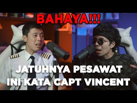 BAHAYA‼️ ANALISA CAPT VINCENT TENTANG JATUHNYA PESAWAT