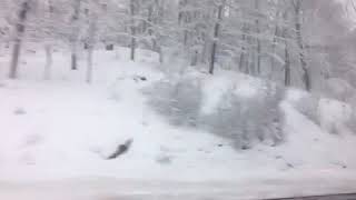 A beautiful winter land in Poughkeepsie, NY