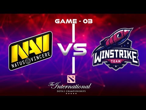 🔴 [EN] Dota 2 Live | NaVi vs Winstrike | TI9 CIS Qualifiers BO5 - Game 03