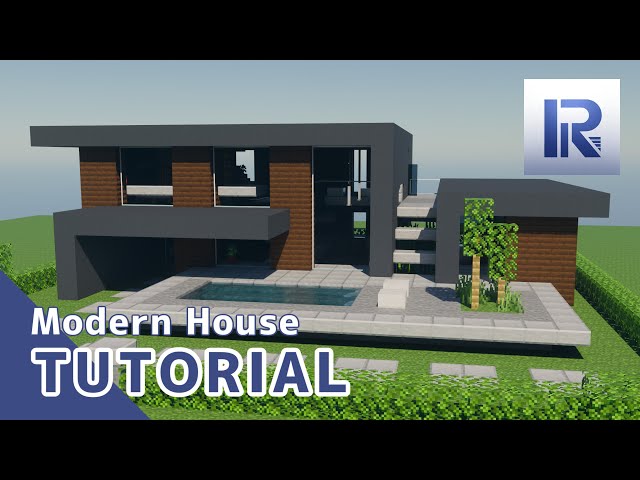 Compact and Pretty Modern House Minecraft Map