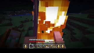 Minecraft Hardcore 1.21.11 Gameplay Link tests a Totem of Undying on a zombie