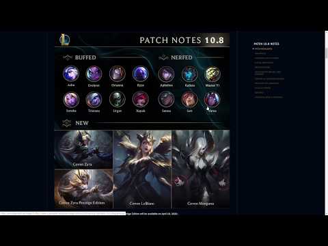 Patch 10.8 Rundown - SORAKA