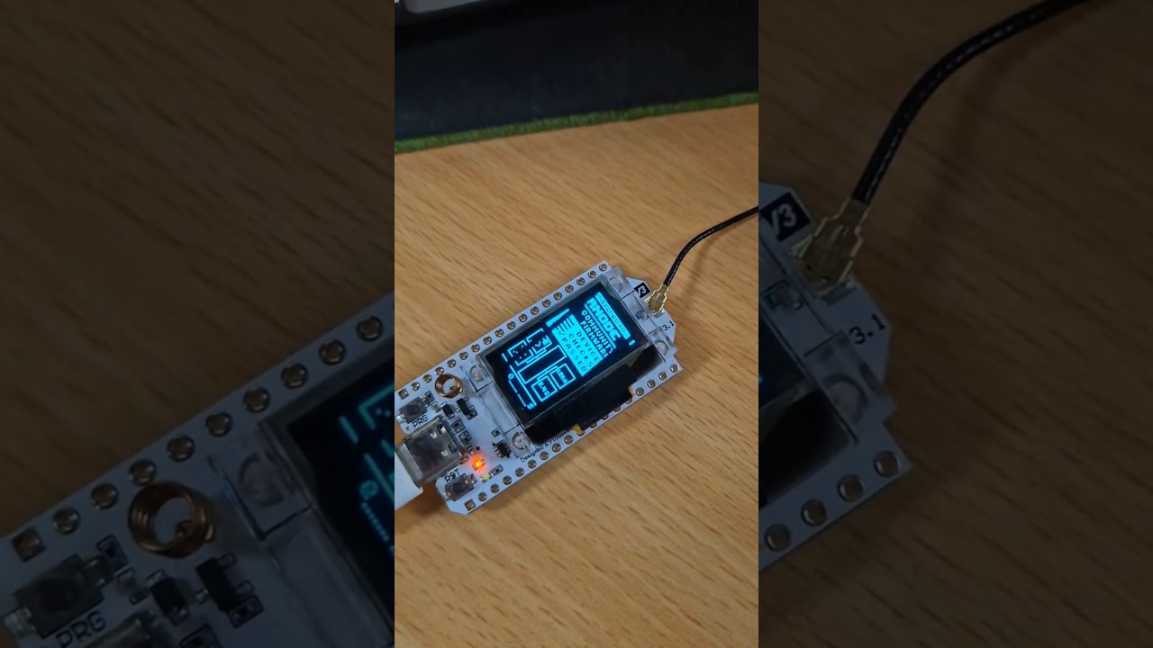 Flashing RNode firmware on a Heltec v3 for MeshChat and Sideband