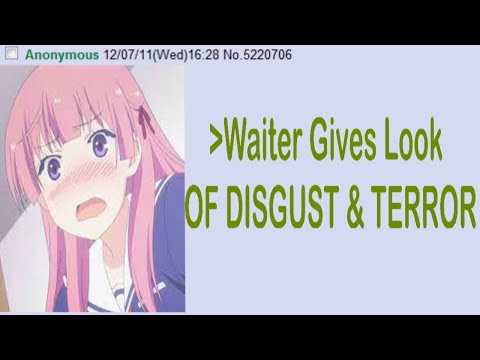 FemAnon & Resturant Sickened By Wet Fart 😳- 4chan /b Greentext