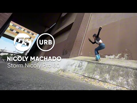 Nicoly skating her Storm skates in Curitiba - Brazil