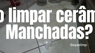 How to treat floors stained by stone cleaning acids?