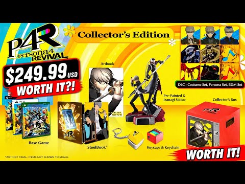 Persona 4 Revival Collector’s Edition is INCREDIBLE! 😱