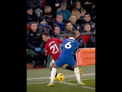 Antony nutmeg vs Thiago silva🔥