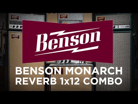 Benson Amps Monarch Reverb 15-Watt 1x12" Guitar Combo image 6