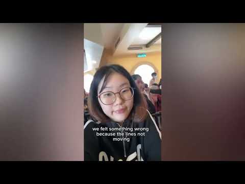 Fairgoers Left Stuck In The Cold In Mid-Air After Amusement Park Ride Breaks Down