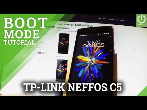 How to Enter Boot Mode in TP-LINK Neffos C5 - Quit Bootloader