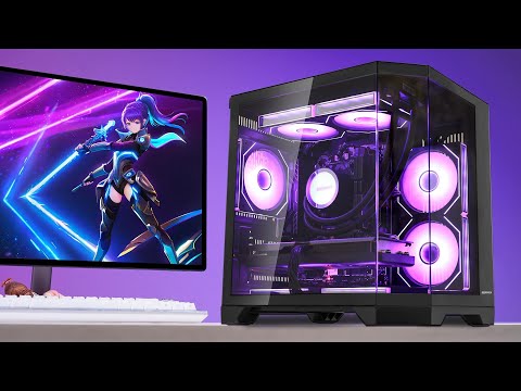 Hoengager Gaming PC -AMD Ryzen 7 7800X3D 8-Core 4.2 GHz -RTX 5060