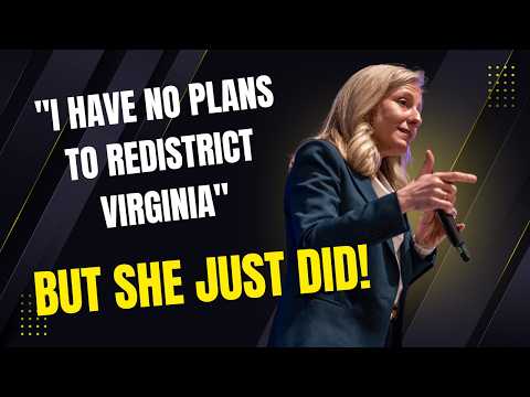 Spanberger: "No Plans to Redistrict" → Signs Massive Gerrymander Maps Today
