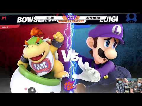 Clocktower Smash 83 - Winners - Tak.io (Piranha Plant, Bowser Jr.) vs. Overclock (Luigi) - SSBU