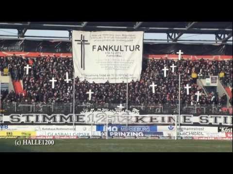 12:12 - Fanprotest gegen das Sicherheitskonzept von DFL und DFB