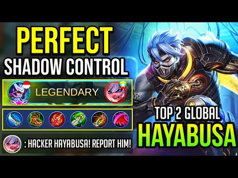 PERFECT SHADOWS! Hayabusa Top 2 Global 2020 | Hayabusa Best Build 2020 - MLBB