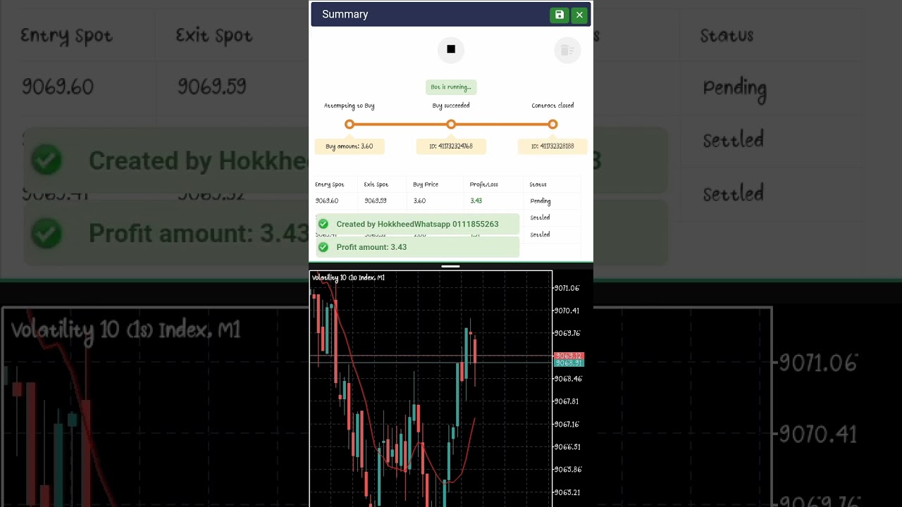 trading binary bot using a phone quick set up strategy #binaryoptions #binarytradingbots #binary