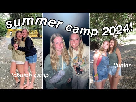 summer camp 2024!! *what church camp is actually like*  |brianna faith