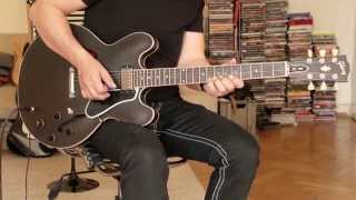Video thumbnail for 2013 Gibson ES-335 Dot Reissue, satin black by GregsGuitars