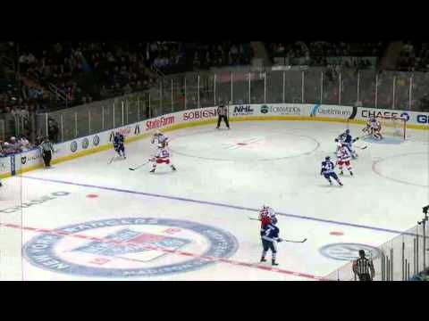 Cody Franson Toronto Maple Leafs Goal vs New York Rangers December 5th 2011