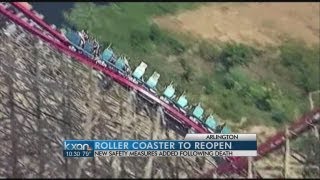 Six Flags to reopen ride where woman died
