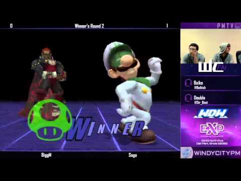 WDW 10/07/15 - BiggM (Ganon) vs Sago (Luigi) - Winner's Round 2