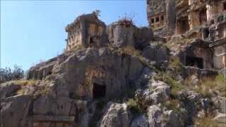 preview picture of video 'Acient Tombs of Myra'