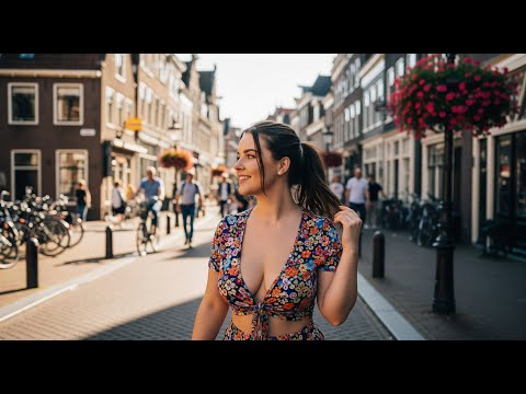 🇳🇱 4K Spaziergang durch Urk | Charmantes niederländisches Fischerdorf