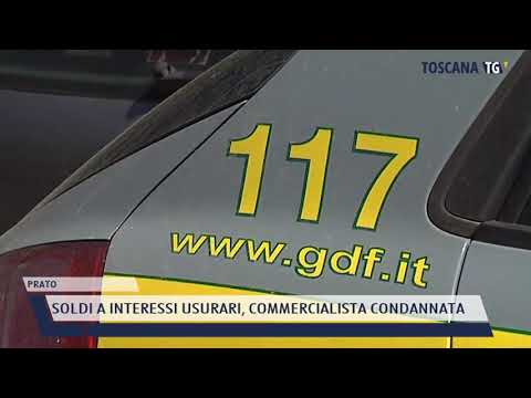 2021-05-24 PRATO - SOLDI A INTERESSI USURARI, COMMERCIALISTA CONDANNATA