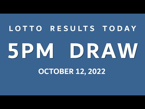 PCSO EZ2 3D Lotto Swertres Result Today 5PM October 12, 2022 2D Draw Results
