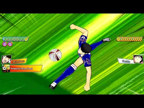 Powerful Drive Feed (Roberto Hongo) - Captain Tsubasa Dream Team Skill