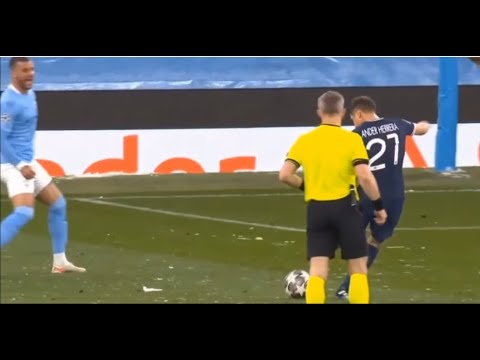 Ander Herrera Shots off Goal vc Manchester City (2021)
