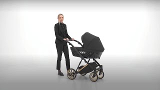 Kočík Kunert Ivento Premium 3v1 - deep black