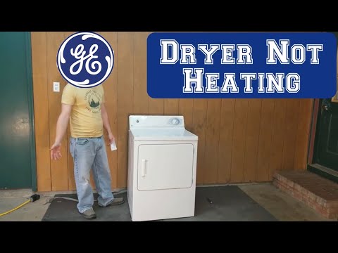 GE dryer step-by-step no heat or low heat troubleshooting guide for clothes still wet or moist