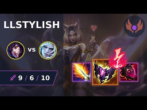 [ LLStylish ] Ahri MID vs Viego | NA MASTER | LOL Season 2024
