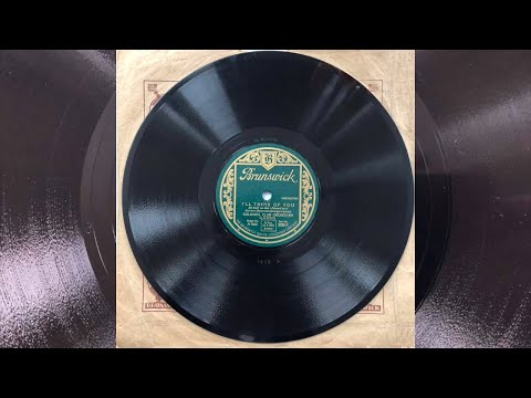 COLONIAL CLUB ORCHESTRA 'G' Take: I'll Think Of You - Beautiful 1928 NYC Danceband