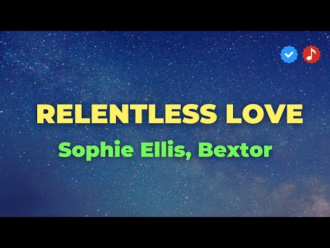 Sophie Ellis, Bextor - Relentless love (Karaoke)