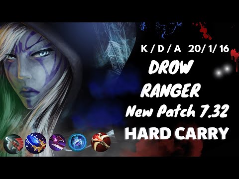 Drow Ranger Carry Dota 2 | How to Play it like a Pro - Basic Tips Gameplay
