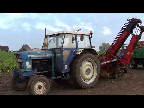 Landb. Pollefliet - Zwevezele - Ford 5000 - Kemper RV 5  - Deutz-Fahr Agroplus 80