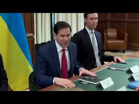 Rubio expects progress during US-Ukraine talks | REUTERS