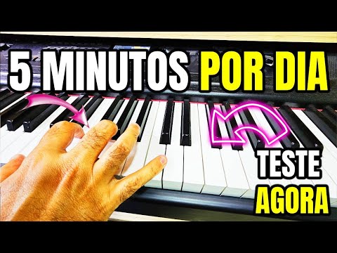DEDOS MAIS RÁPIDOS EM 1 SEMANA – O EXERCÍCIO QUE ESTÁ ABALANDO O MUNDO - Aula de Teclado!