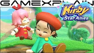 Kirby Star Allies - Adeleine & Ribbon Overview Trailer (More Moves!)