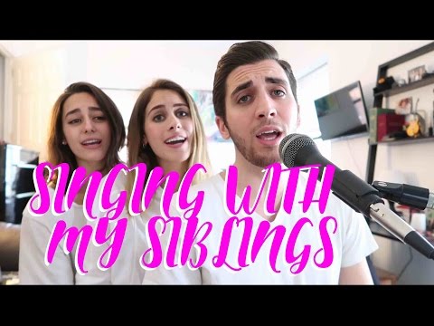 SINGING WITH MY SIBLINGS (Ed Sheeran & Dear Evan Hansen cover) | Lucie Fink