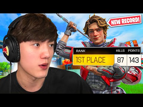 We Broke the KILL RECORD & MOST POINTS in APEX SCRIMS...