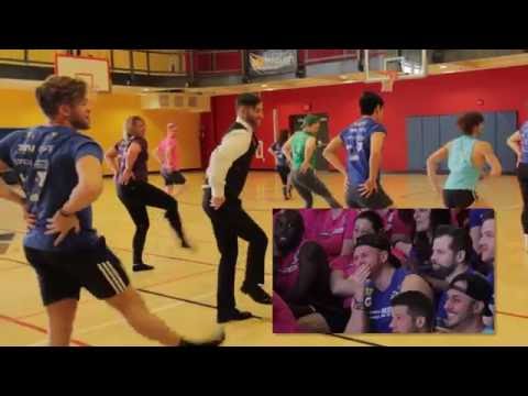 Mike and Angelo's Flash Mob Proposal