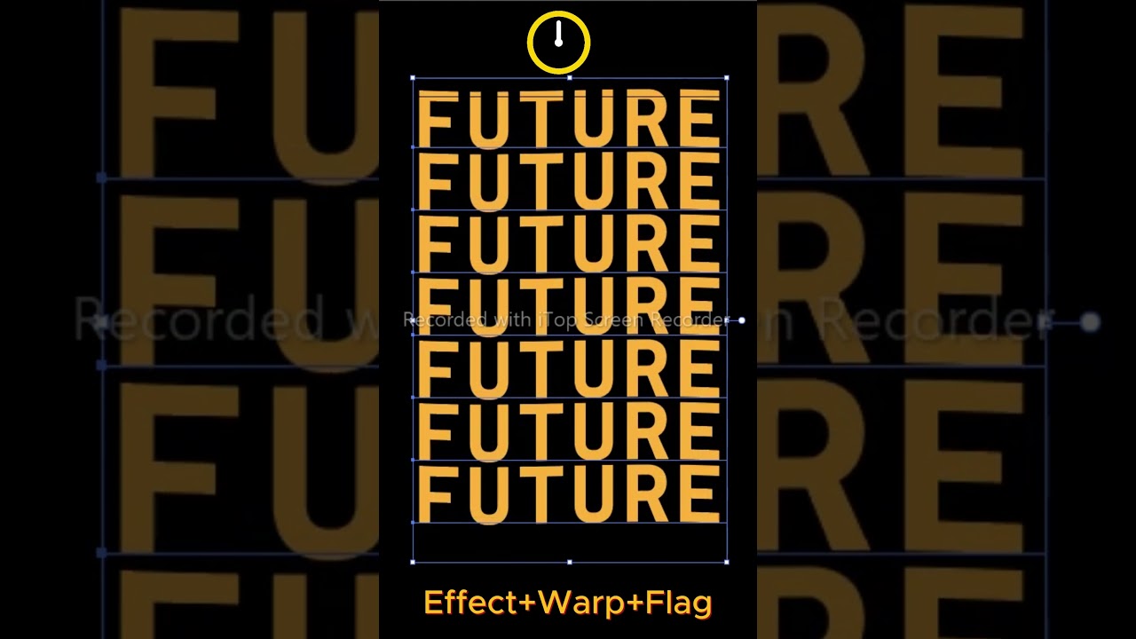 Future Typography #graphics #drawing #quotes #letters #vector #posterdesign