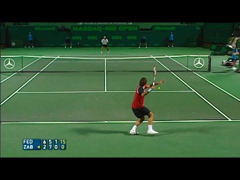 Tennis from another Galaxy ● Prime Federer in Court Level View