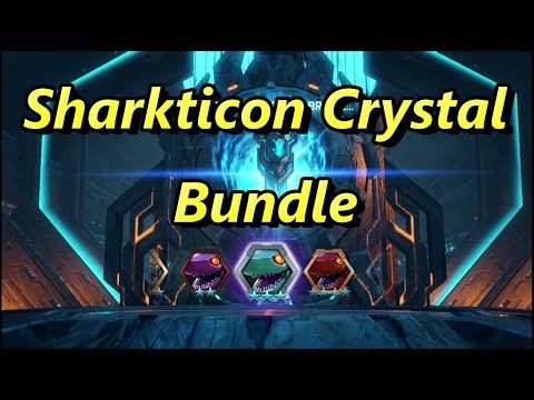 x10 Sharkticon Premium Crystals - Transformers: Forged to Fight