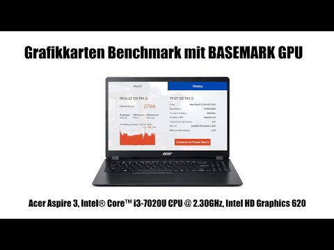 Grafikkarten Benchmark - Acer Aspire 3