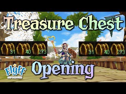 Flyff - Huge Lucky 344x Treasure Chest Opening auf Dryad